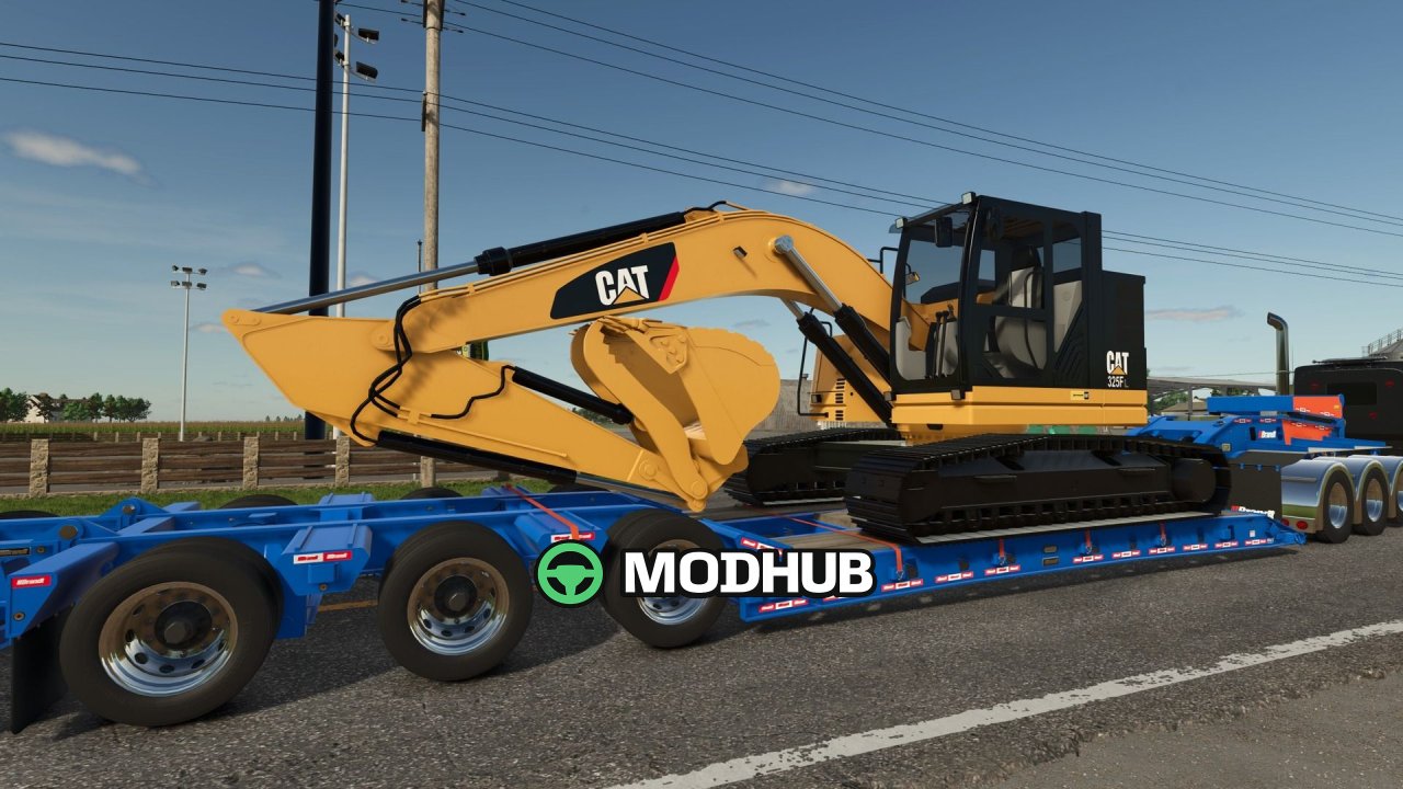 Екскаватор Caterpillar 325F Bagger V1.0 для FS25