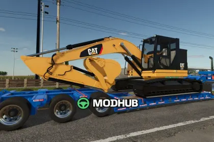 Екскаватор Caterpillar 325F Bagger V1.0 для FS25 — 2