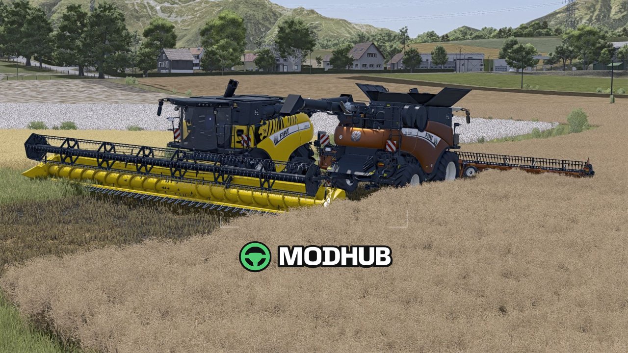 Комбайни New Holland CR-Series Pack V1.0 для FS25