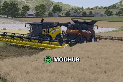 Комбайни New Holland CR-Series Pack V1.0 для FS25 — 3