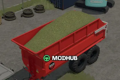 Причіп Beco 1800 silage edit V1.0 для FS25