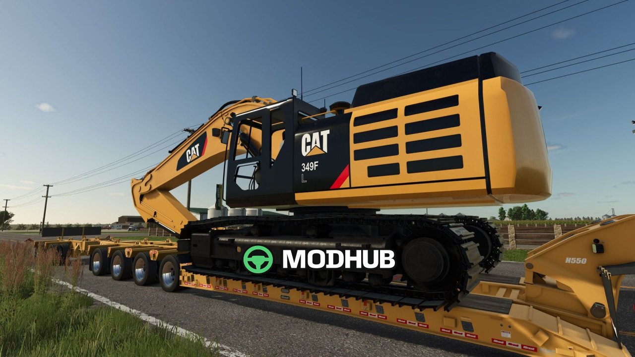 Екскаватор Caterpillar 349F Bagger V1.0 для FS25
