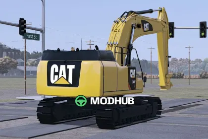 Екскаватор Caterpillar 349F Bagger V1.0 для FS25 — 5