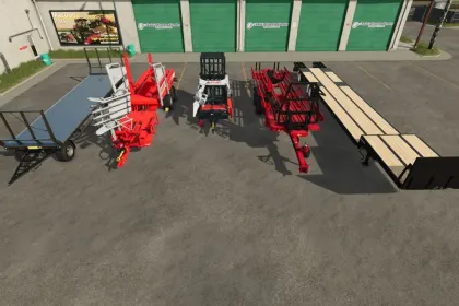 Ефективний Selectable Bale Capacity Pack — Прес-підбирачі з Тюками до 9x для Farming Simulator 25 — 3