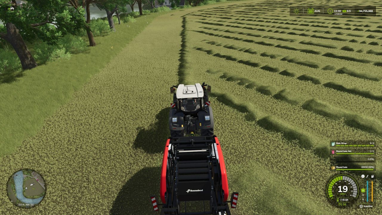 Ефективний Selectable Bale Capacity Pack — Прес-підбирачі з Тюками до 9x для Farming Simulator 25