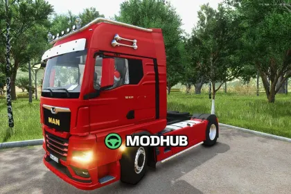 Вантажівка MAN TGX 2020 V1.1 для FS25 — 2