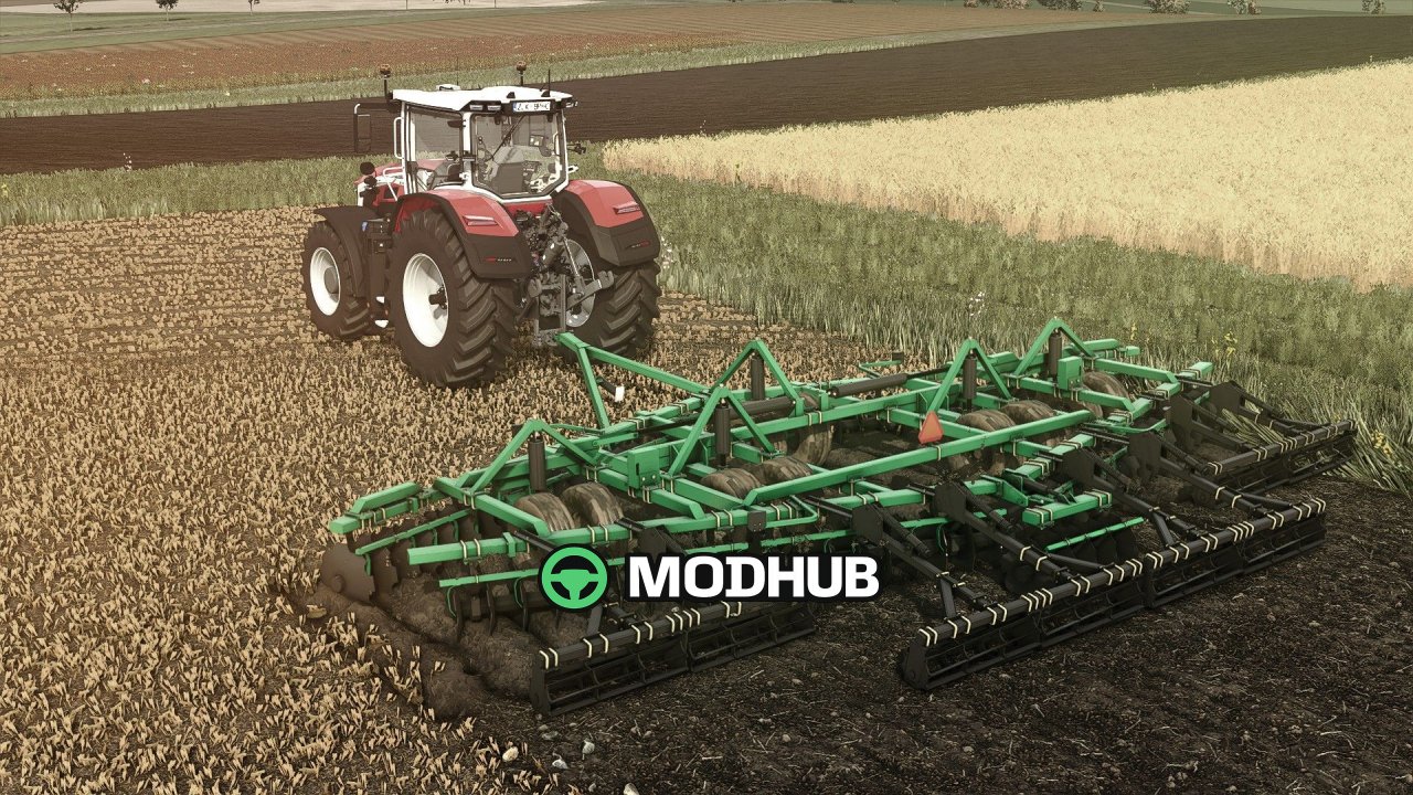 Дискова борона Summers DT2510 Diamond Disk V1.0.0.3 для FS25