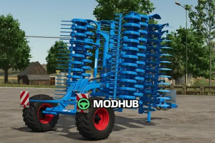 Культиватор Lemken Heliodor 9 600 V1.0.0.3 для FS25 — 2