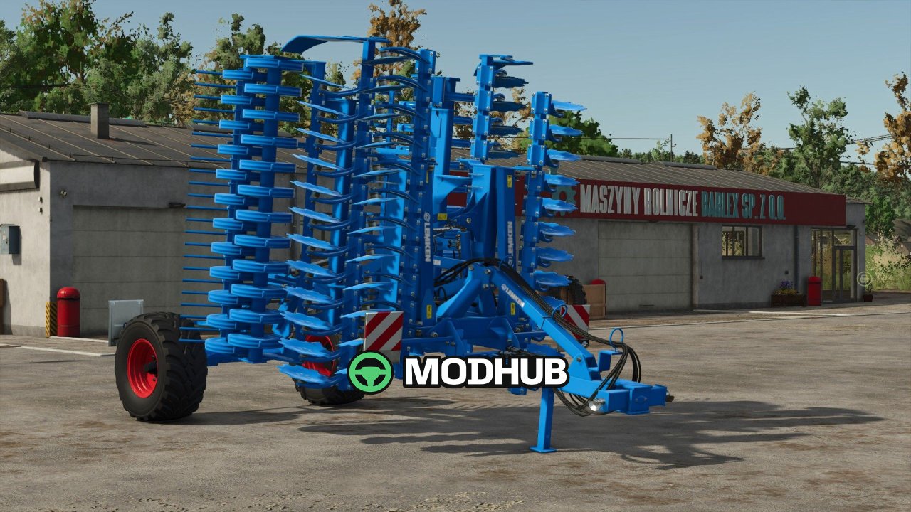 Культиватор Lemken Heliodor 9 600 V1.0.0.3 для FS25