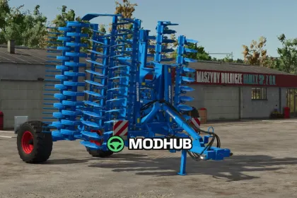 Культиватор Lemken Heliodor 9 600 V1.0.0.3 для FS25 — 3