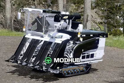 Комбайн для рису Rice Harvester Multicolor V1.0 для FS25