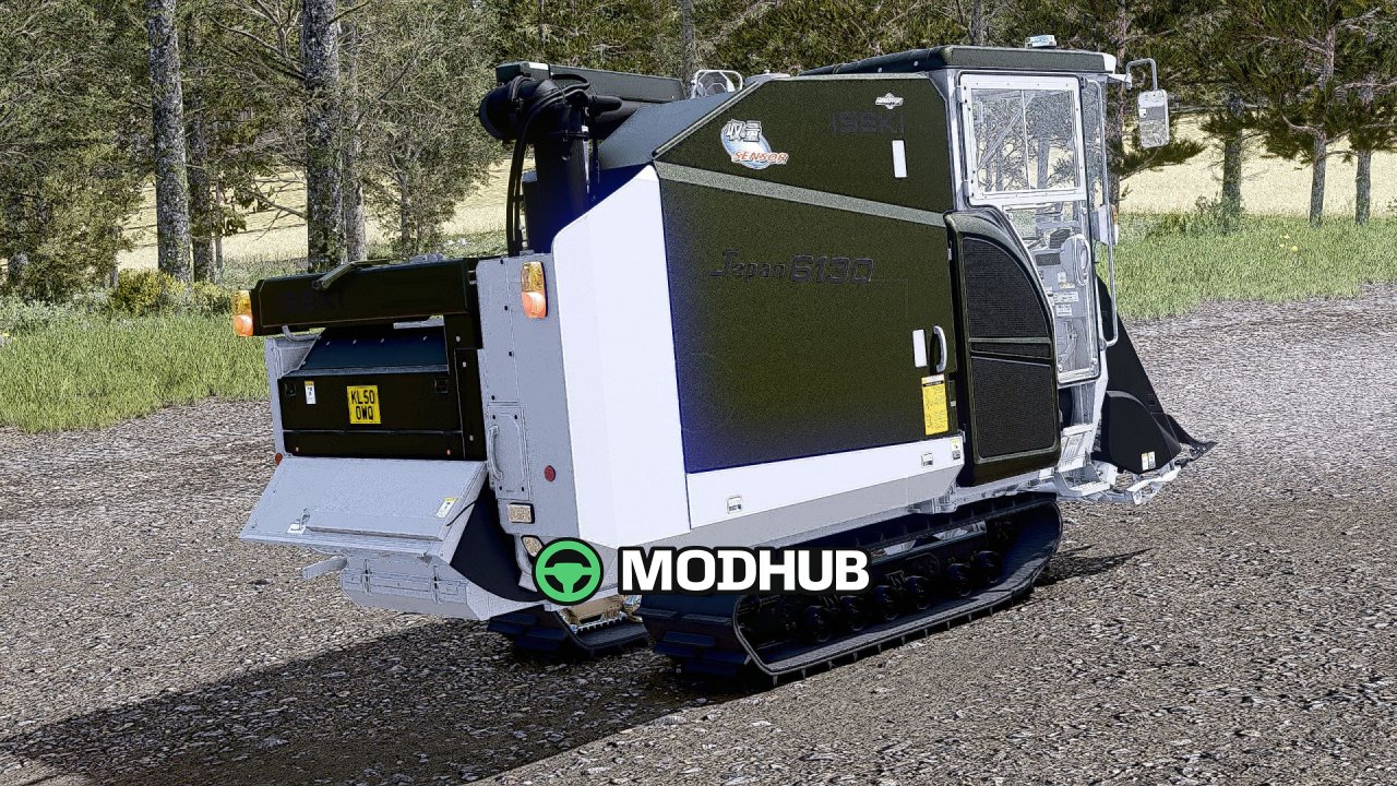 Комбайн для рису Rice Harvester Multicolor V1.0 для FS25