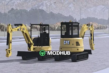 Мініекскаватор Caterpillar 304E2 V1.0 для FS25