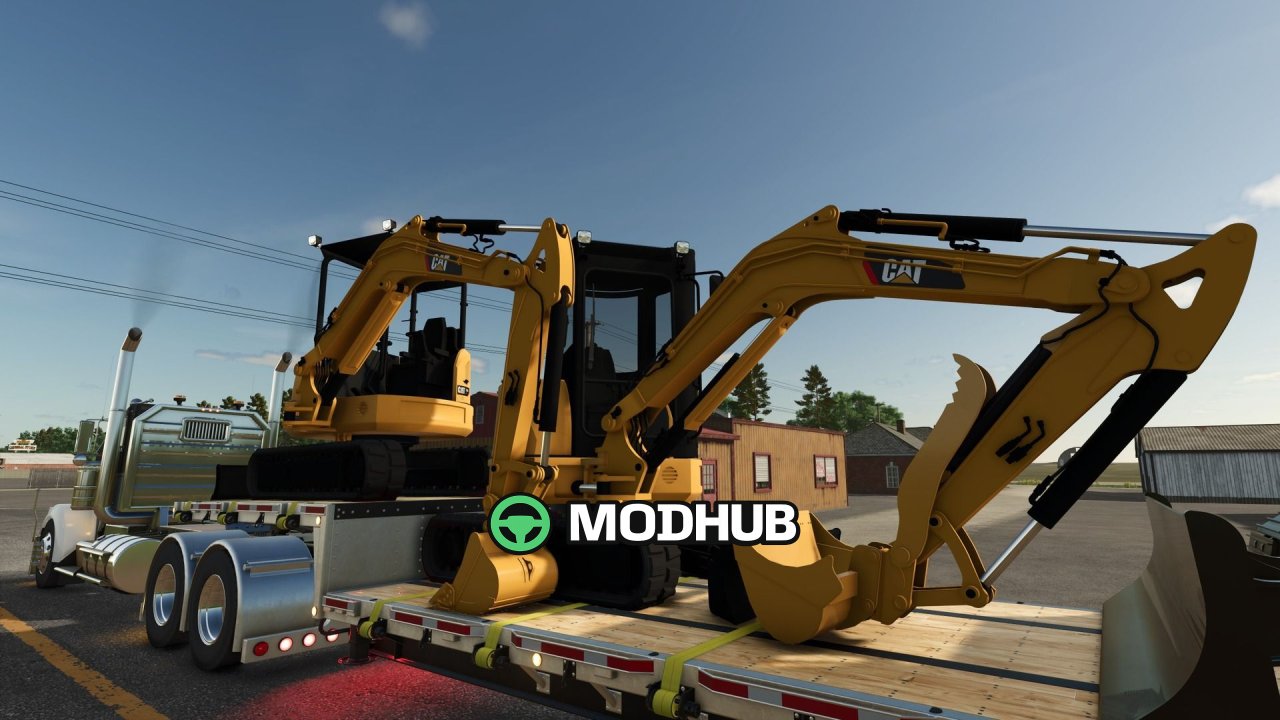 Мініекскаватор Caterpillar 304E2 V1.0 для FS25