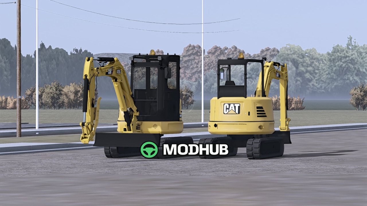 Мініекскаватор Caterpillar 304E2 V1.0 для FS25