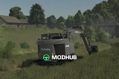 Екскаватор Kubota U145 V1.0 для FS25 — 2