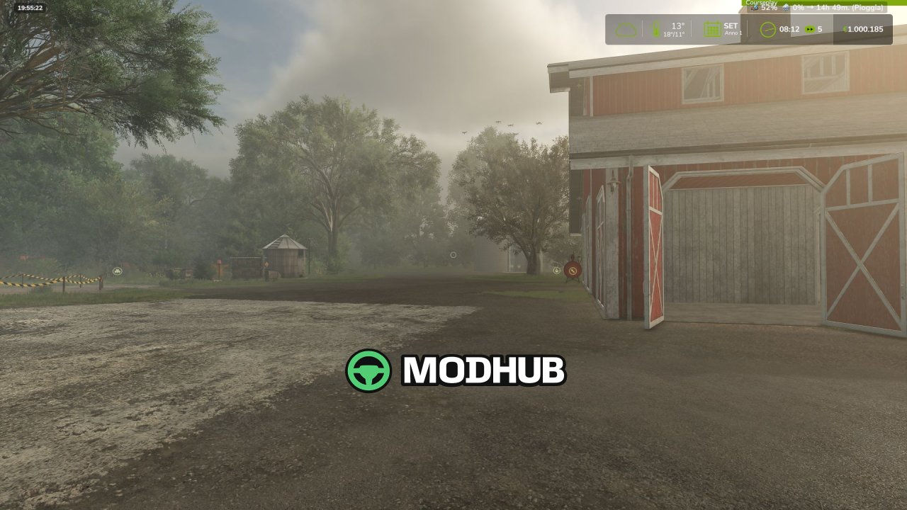 Погодний мод Realistic Weather Lite V1.4 для FS25