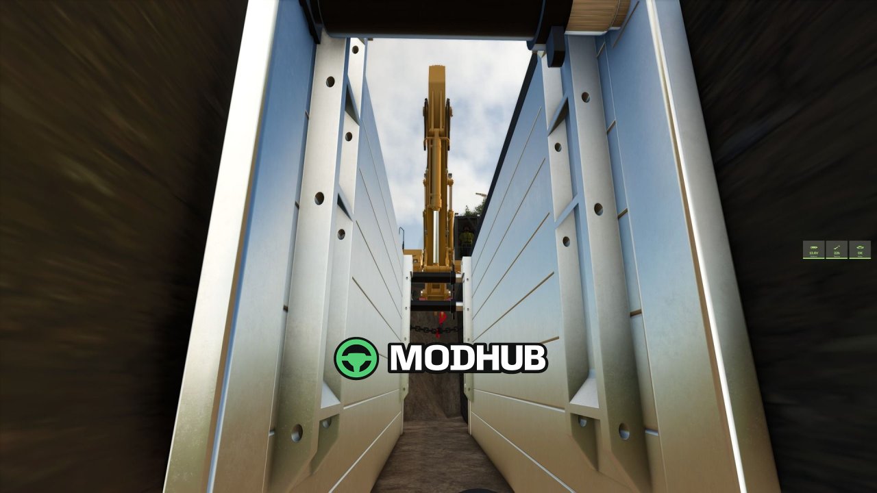 Блоки для траншеї Trench Box pack V1.0 для FS25