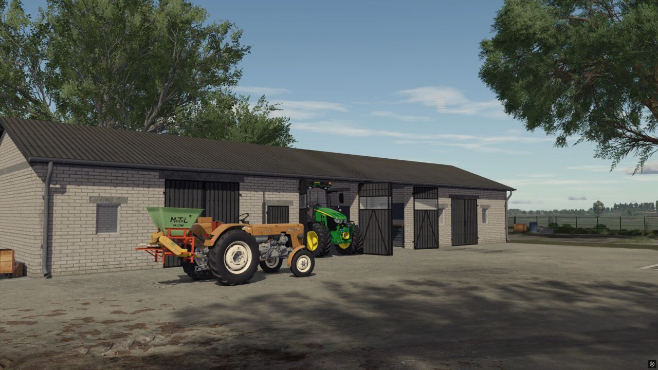Ефективний Medium Garage — Зручний Середній Гараж для Техніки у Farming Simulator 25 - Скріншоти