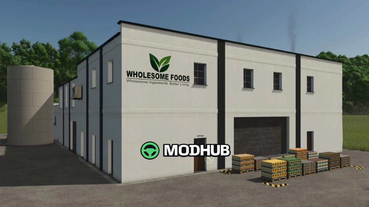 Об'єкт Wholesome Foods v1.0 для FS25