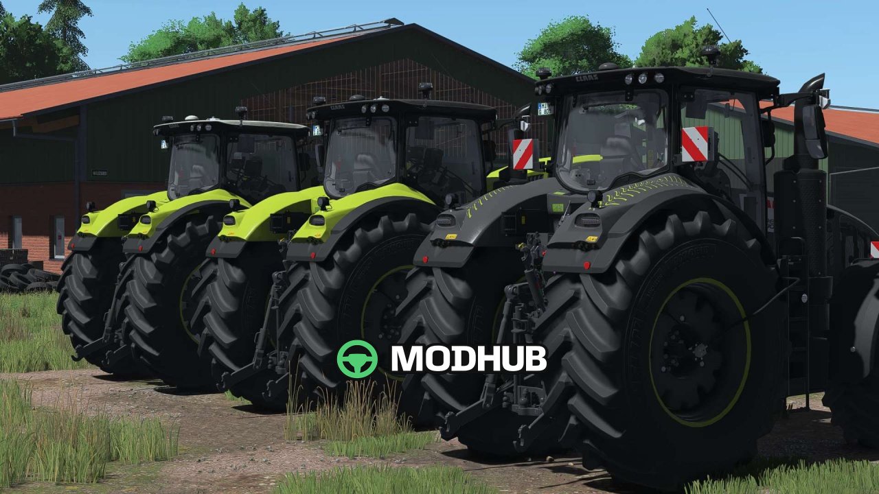 Трактор CLAAS AXION 900 Big для FS25