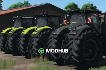 Трактор CLAAS AXION 900 Big для FS25 — 2