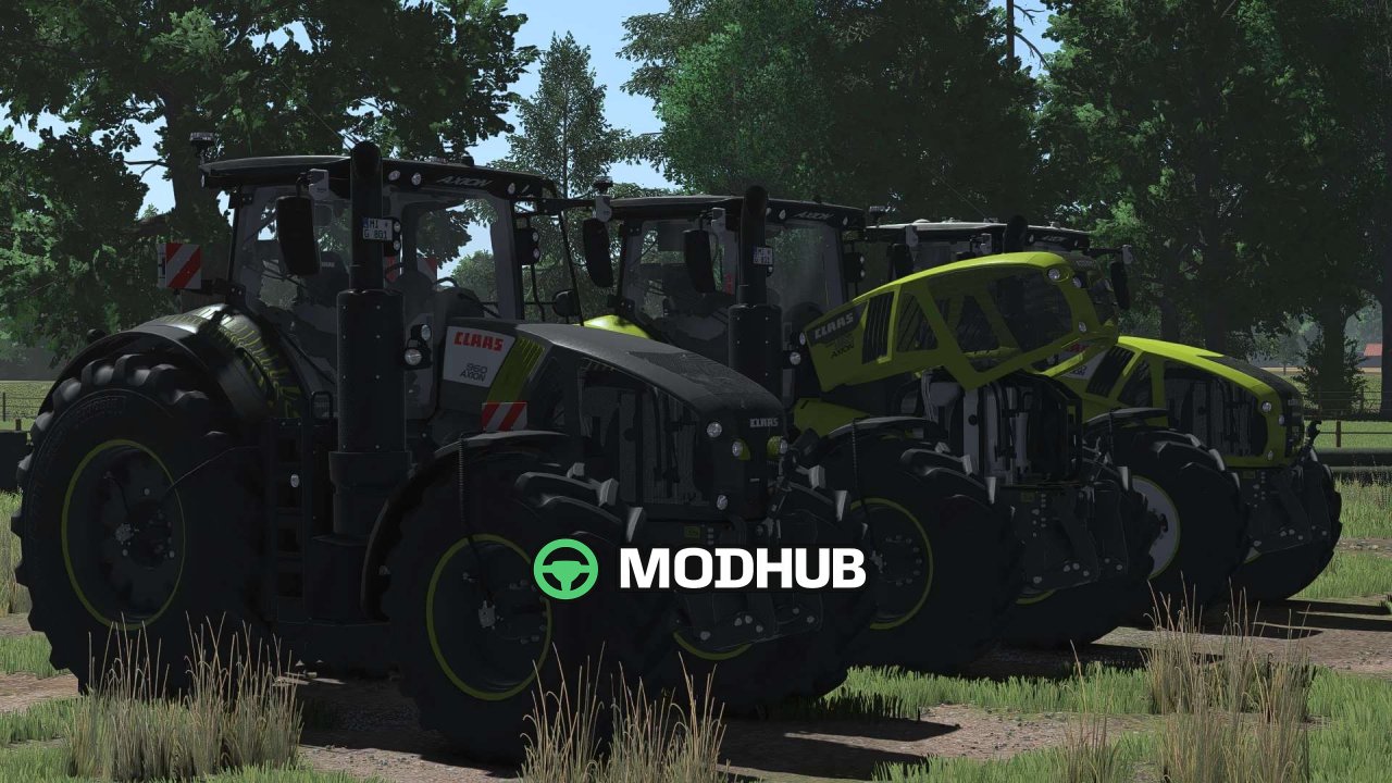 Трактор CLAAS AXION 900 Big для FS25