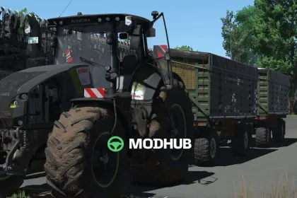 Трактор CLAAS AXION 900 Big для FS25 — 5