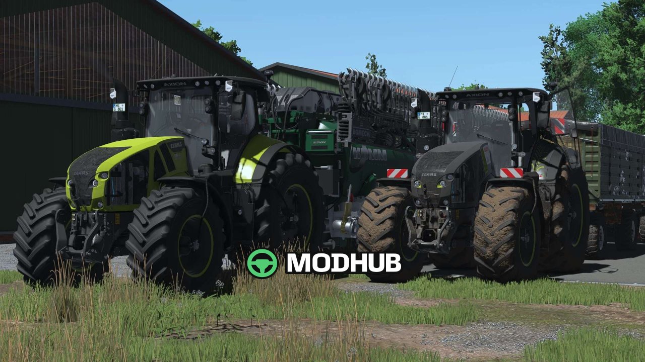 Трактор CLAAS AXION 900 Big для FS25