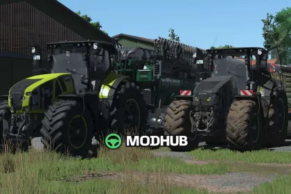 Трактор CLAAS AXION 900 Big для FS25 — 6