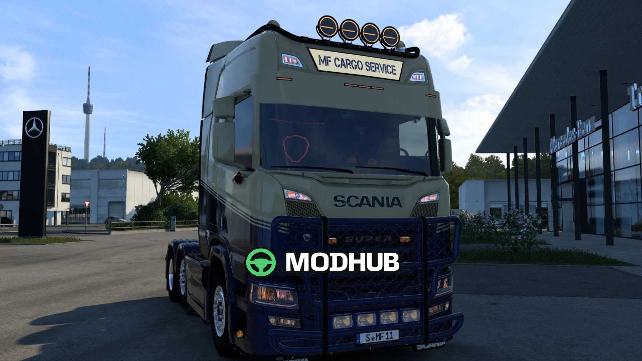 Аксесуар MF Cargoservice Lollipop v1.1 для ETS2
