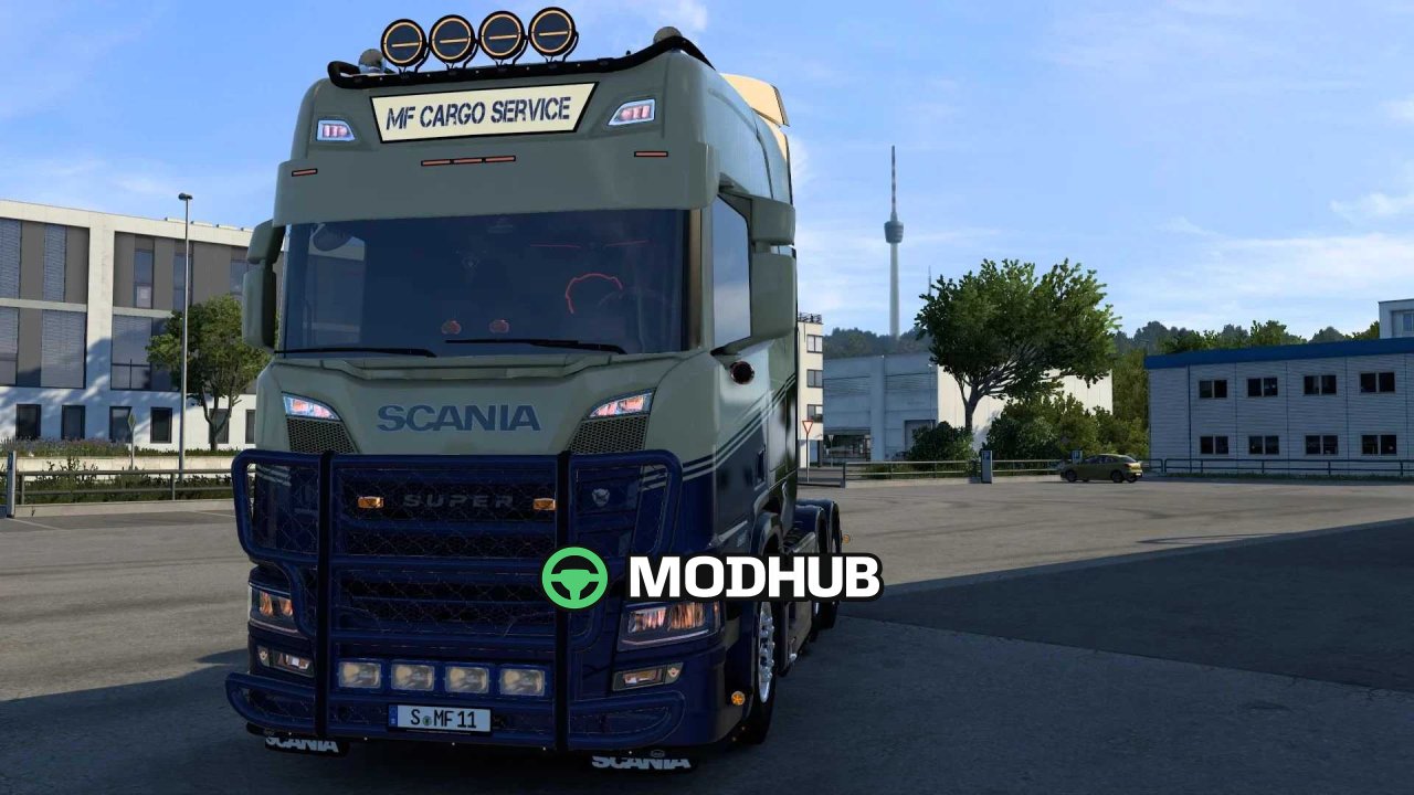 Аксесуар MF Cargoservice Lollipop v1.1 для ETS2