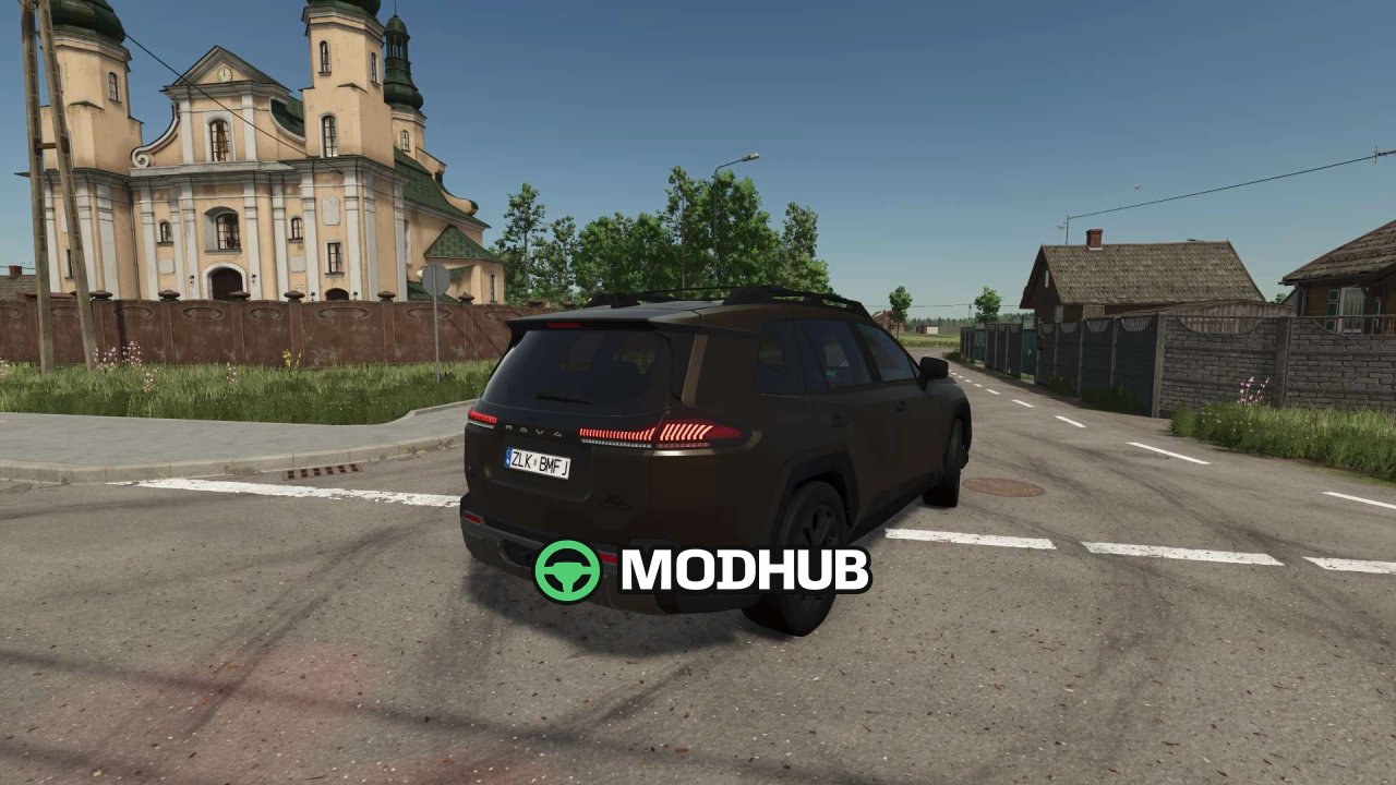 Автомобіль 2026 Toyota RAV4 Woodland V1.0 для FS25