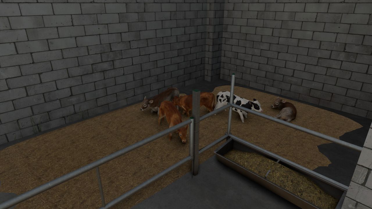 Praktyczny Concrete Block Garage — Niezawodny Garaż dla Traktorów w FS25 - Zrzuty ekranu