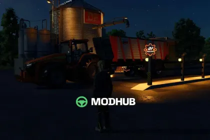 Склад DF Industrial Central Storage 800M v1.1 для FS25 — 2