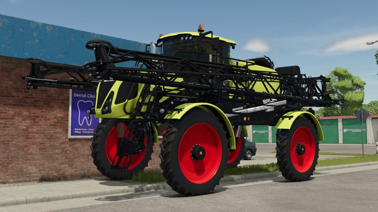 Efficient Self-Propelled Sprayer Berthoud Bruin 4200 for Farming Simulator 25 - Screenshots