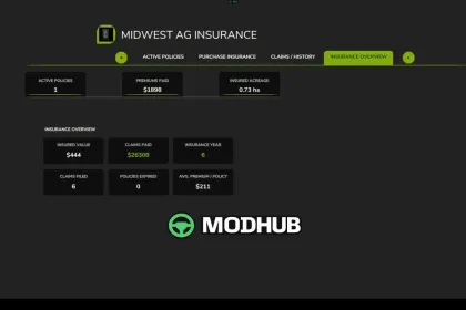 Система страхування врожаю Crop Insurance для FS25 — 2