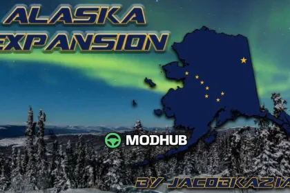 Mapa Alaska Expansion v1.2.3 do ATS