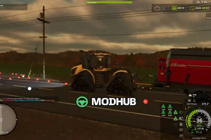 HUD з індикаторами Lights Symbol V1.2.2.4 для FS25 — 4
