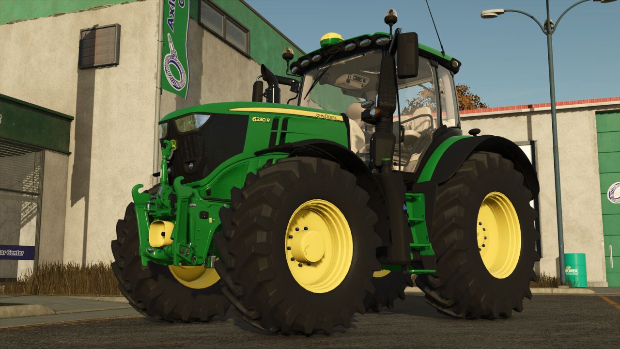 Mocny Traktor John Deere 6R Series — Uniwersalny Pomocnik do Wszelkich Prac w FS25