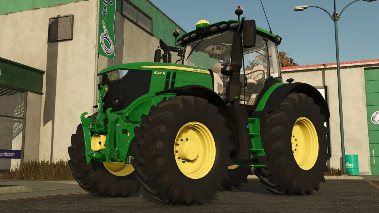 Mocny Traktor John Deere 6R Series — Uniwersalny Pomocnik do Wszelkich Prac w FS25