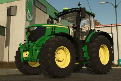Mocny Traktor John Deere 6R Series — Uniwersalny Pomocnik do Wszelkich Prac w FS25 — 1