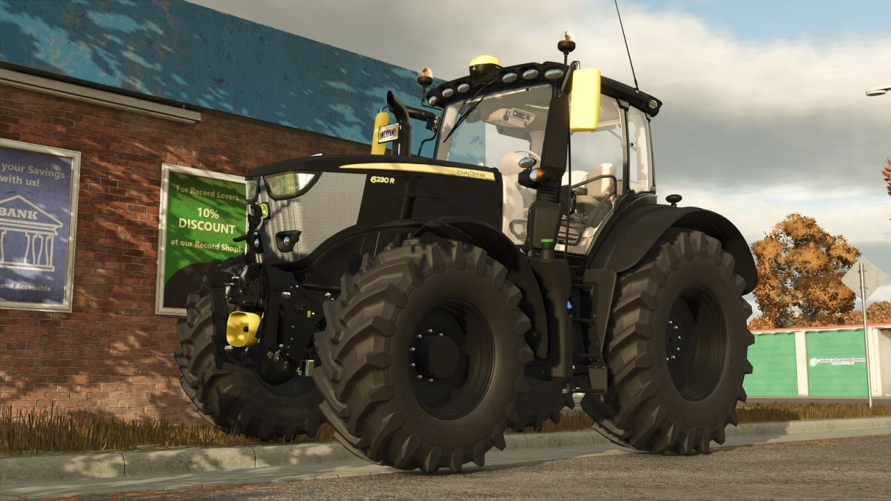 Mocny Traktor John Deere 6R Series — Uniwersalny Pomocnik do Wszelkich Prac w FS25