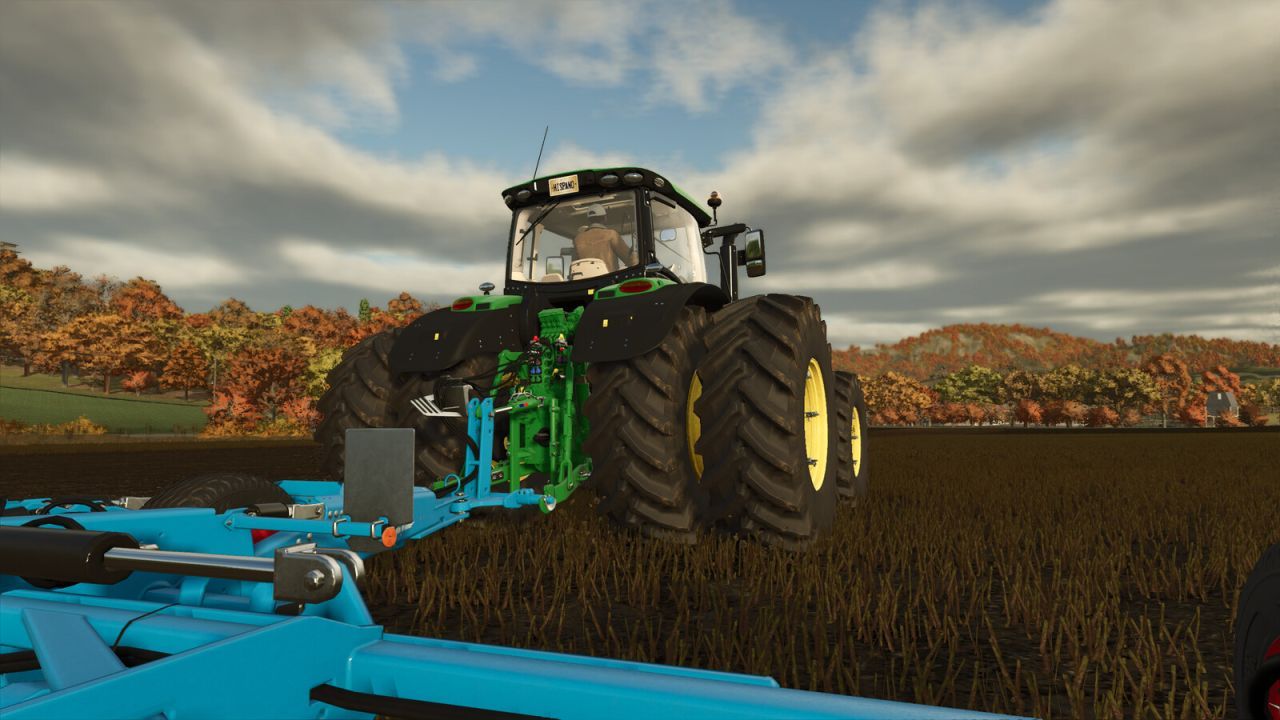 Mocny Traktor John Deere 6R Series — Uniwersalny Pomocnik do Wszelkich Prac w FS25