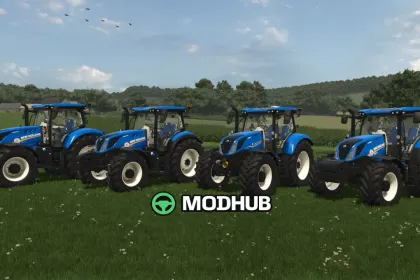 Трактор New Holland T6 Series V1.1 для FS25