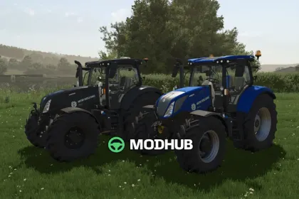 Трактор New Holland T6 Series V1.1 для FS25 — 2