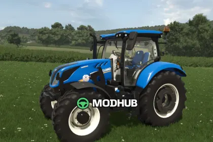 Трактор New Holland T6 Series V1.1 для FS25 — 3