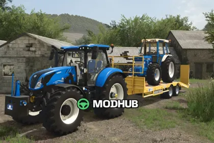 Трактор New Holland T6 Series V1.1 для FS25 — 4