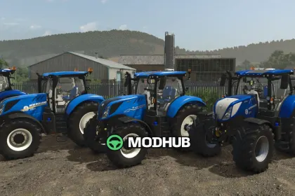 Трактор New Holland T7 Series V1.1 для FS25