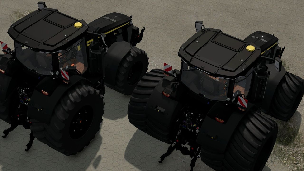 Трактор John Deere 8R Black Edition для Farming Simulator 25